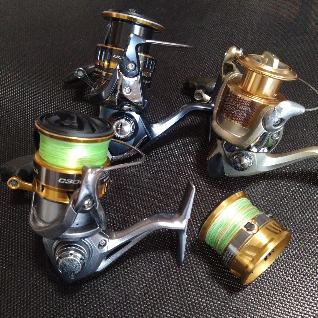 シマノ スピニングリール 3台セット ジャンク