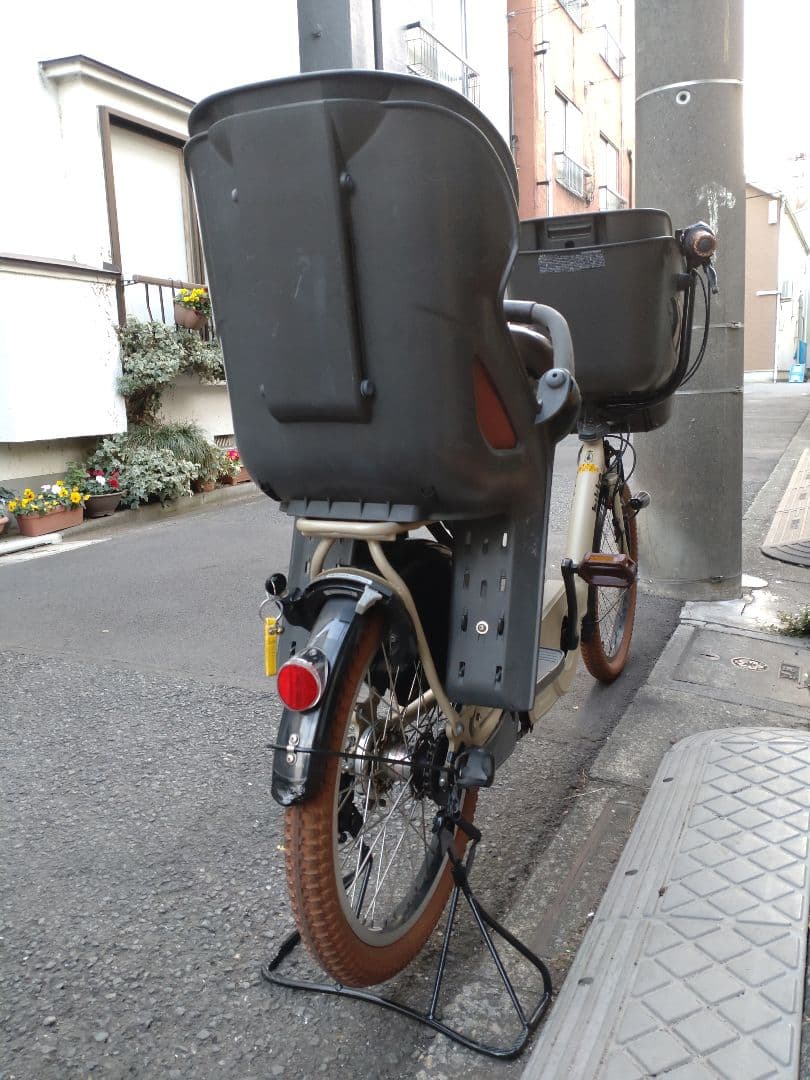 配送可★直接引渡可【bikkeビッケポーラー】電動アシスト自転車★３人乗子供乗