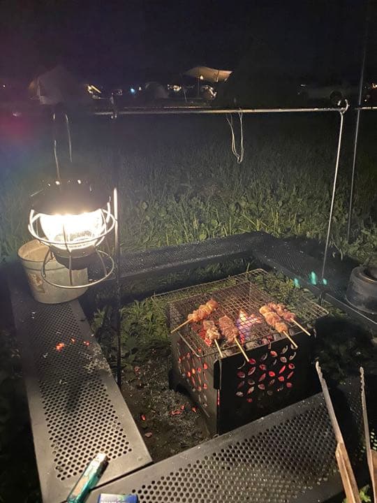 焚き火台　和柄　七宝