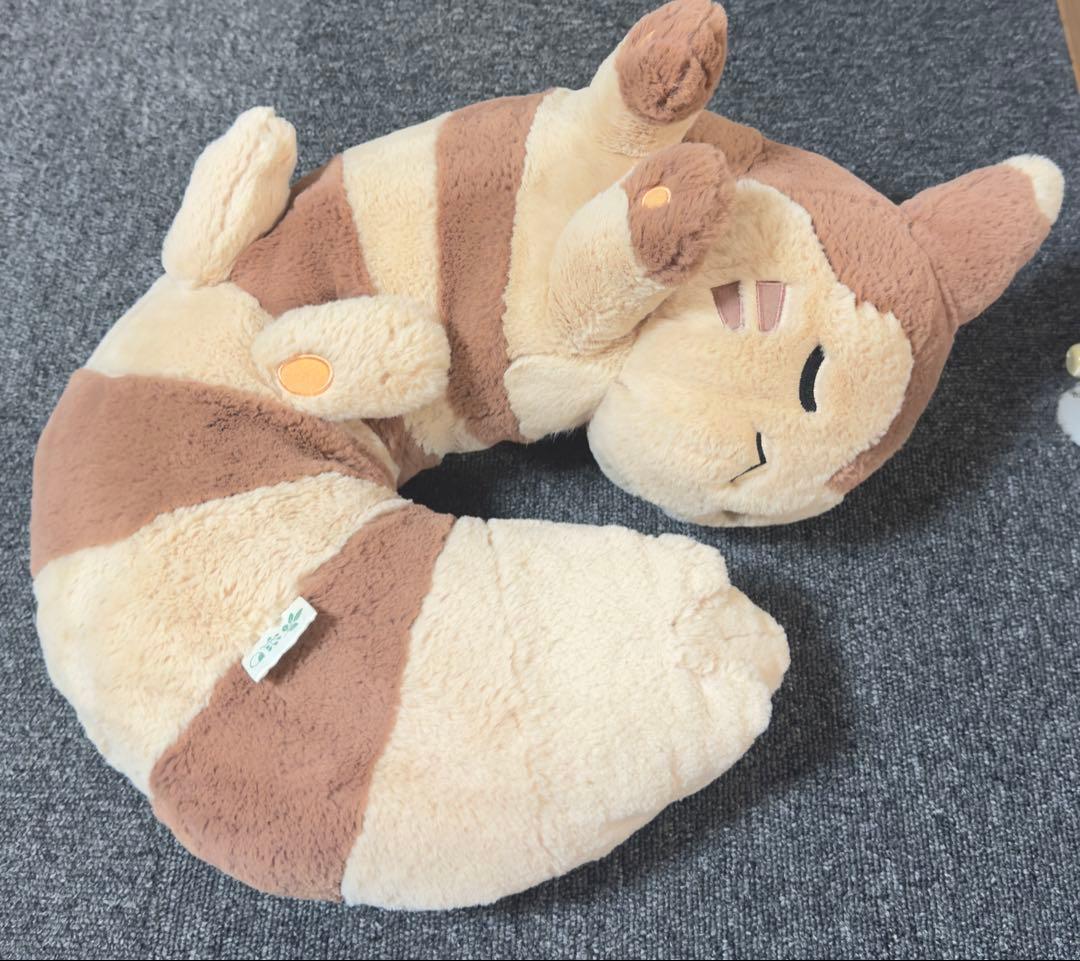 新品未使用　ポケモン　オオタチ　ぬいぐるみ　クッション　もりのおくりもの