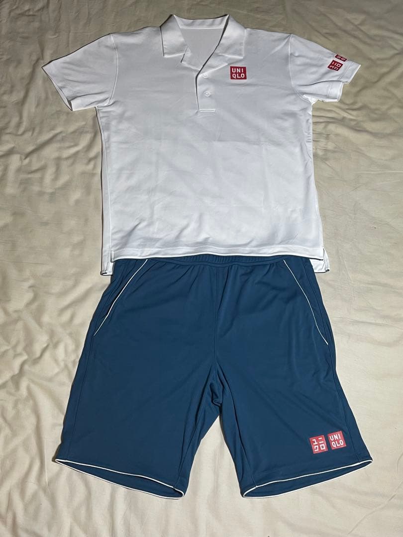 希少【匿名配送】フェデラー　Federer 2019 全豪　着用　上下セット