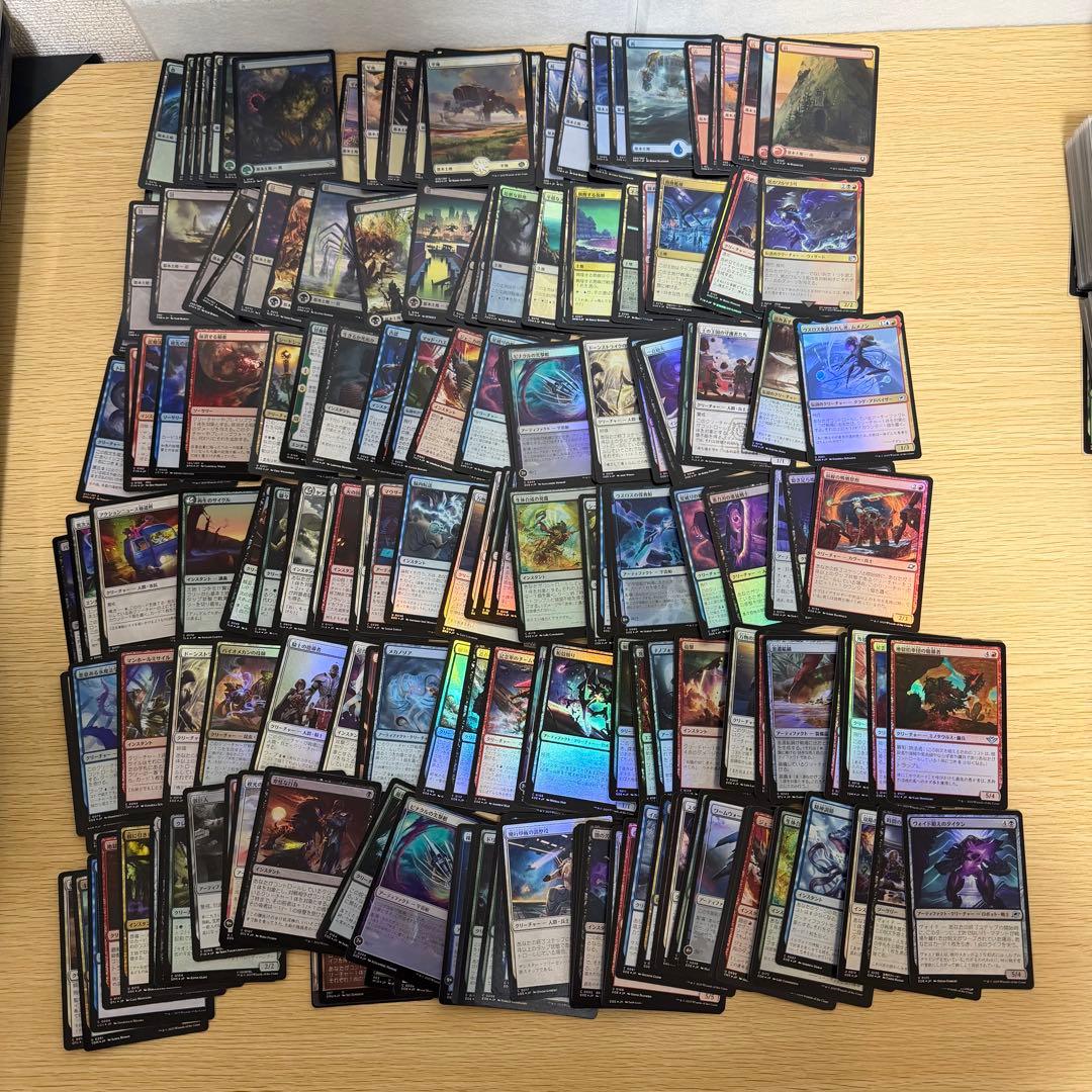 MTG　まとめ売り 4000枚以上　初心者向け構築デッキ3個　断捨離　まとめ売り