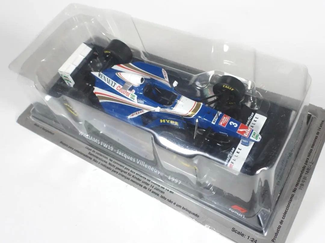 新品デアゴスティーニ WILLIAMS FW19 F1 コレクション 1/24