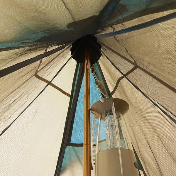 【美品】LOGOS ロゴス ナバホ Tepee300-BB ワンポールテント