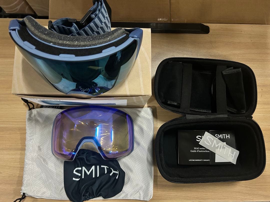 SMITH 4D MAG XL Granite Blue 25-26モデル