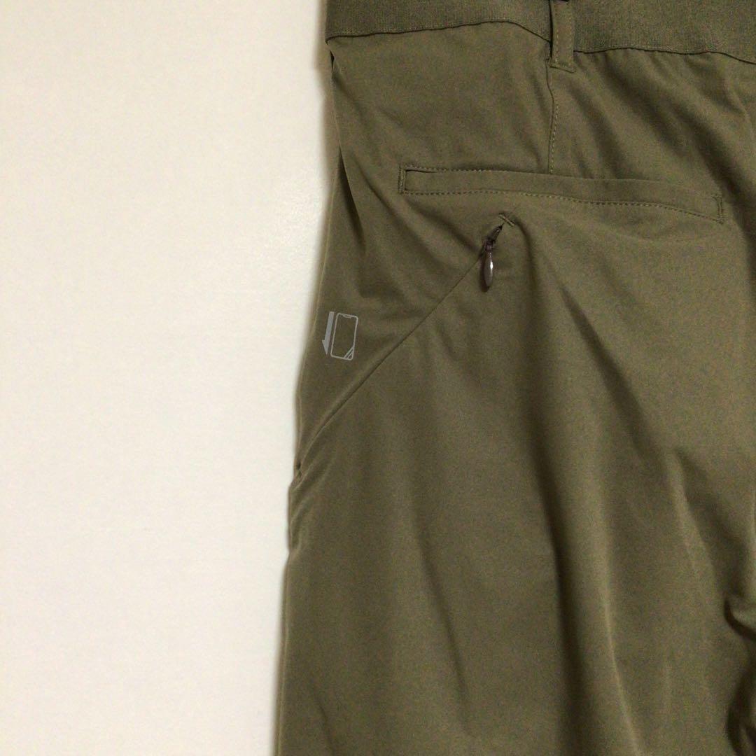 新品 定価1万7千円 BEAMS GOLF ゴルフパンツ カーキー 大きめ XL