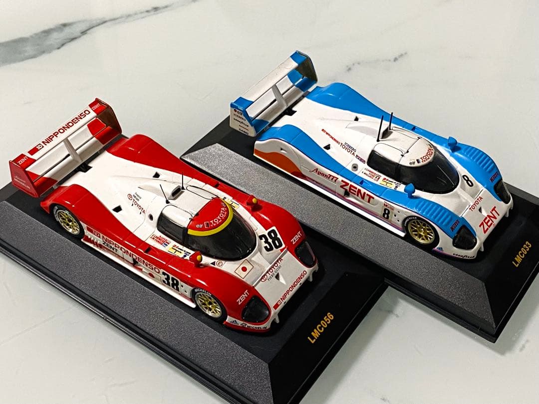 TOYOTA TS010ミニカーセット 8ts.LE MANS1992.1993