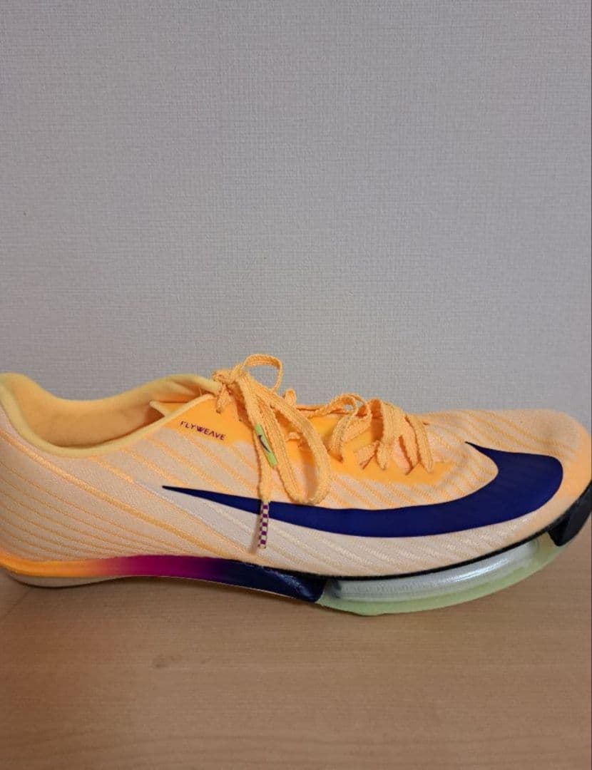 NIKEマックスフライ オレンジ/ネイビー世界陸上限定カラー特別価格