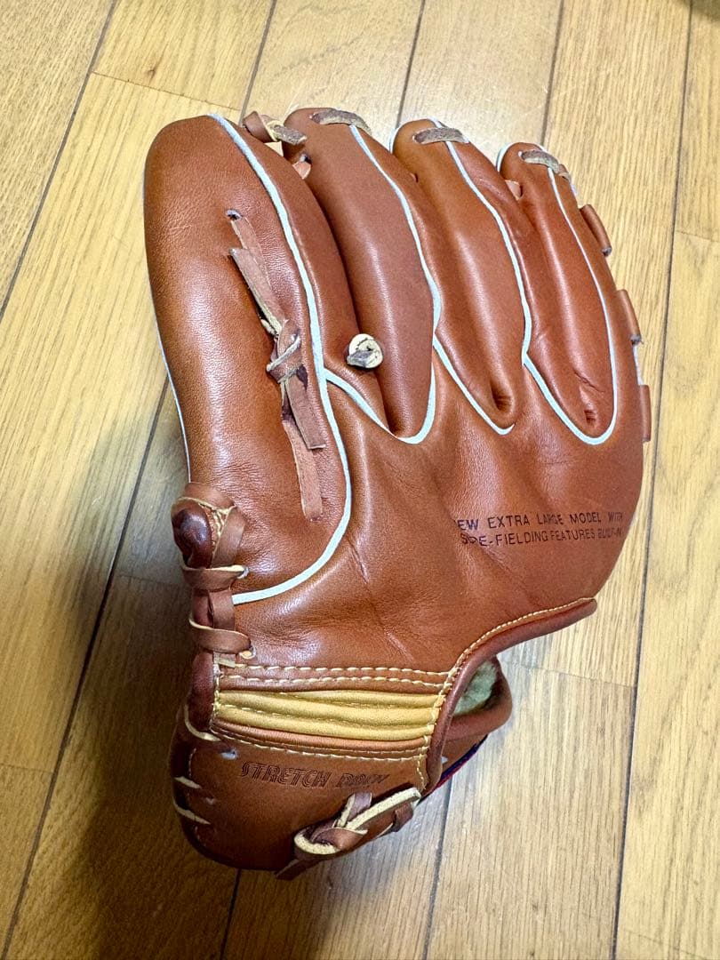 MIZUNO 青カップ　デッドストック　軟式用グローブ　80s