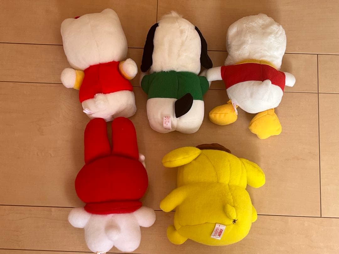 【5点セット】サンリオ 平成レトロ ぬいぐるみ 1996年 1998年