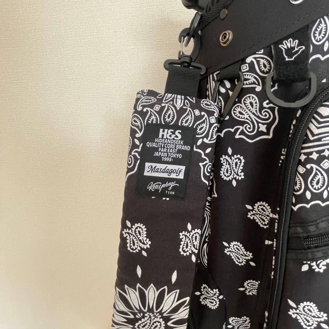 Hide and Seek × Masda Golf コラボ キャディバッグ