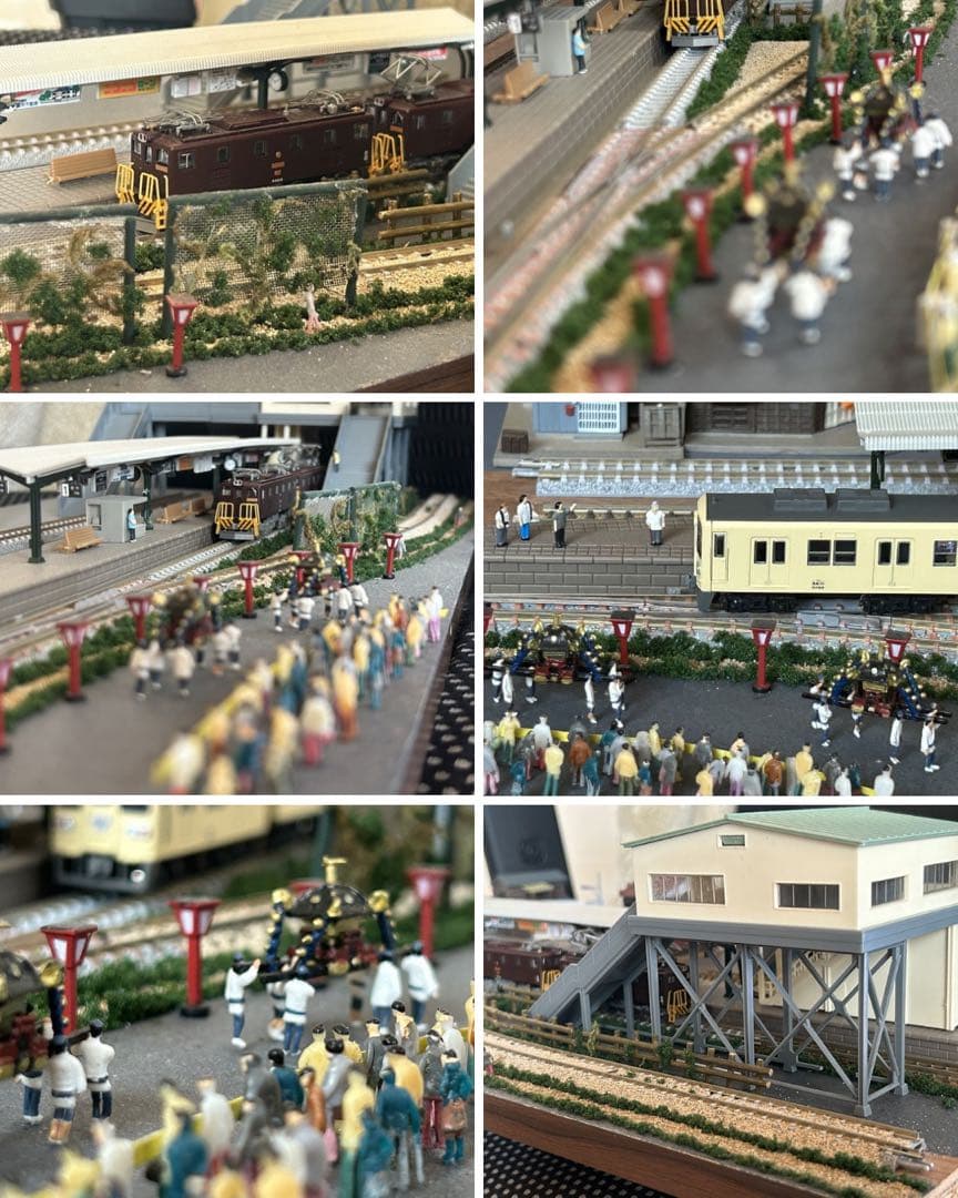 ジオラマ　Nケージ　車両無し