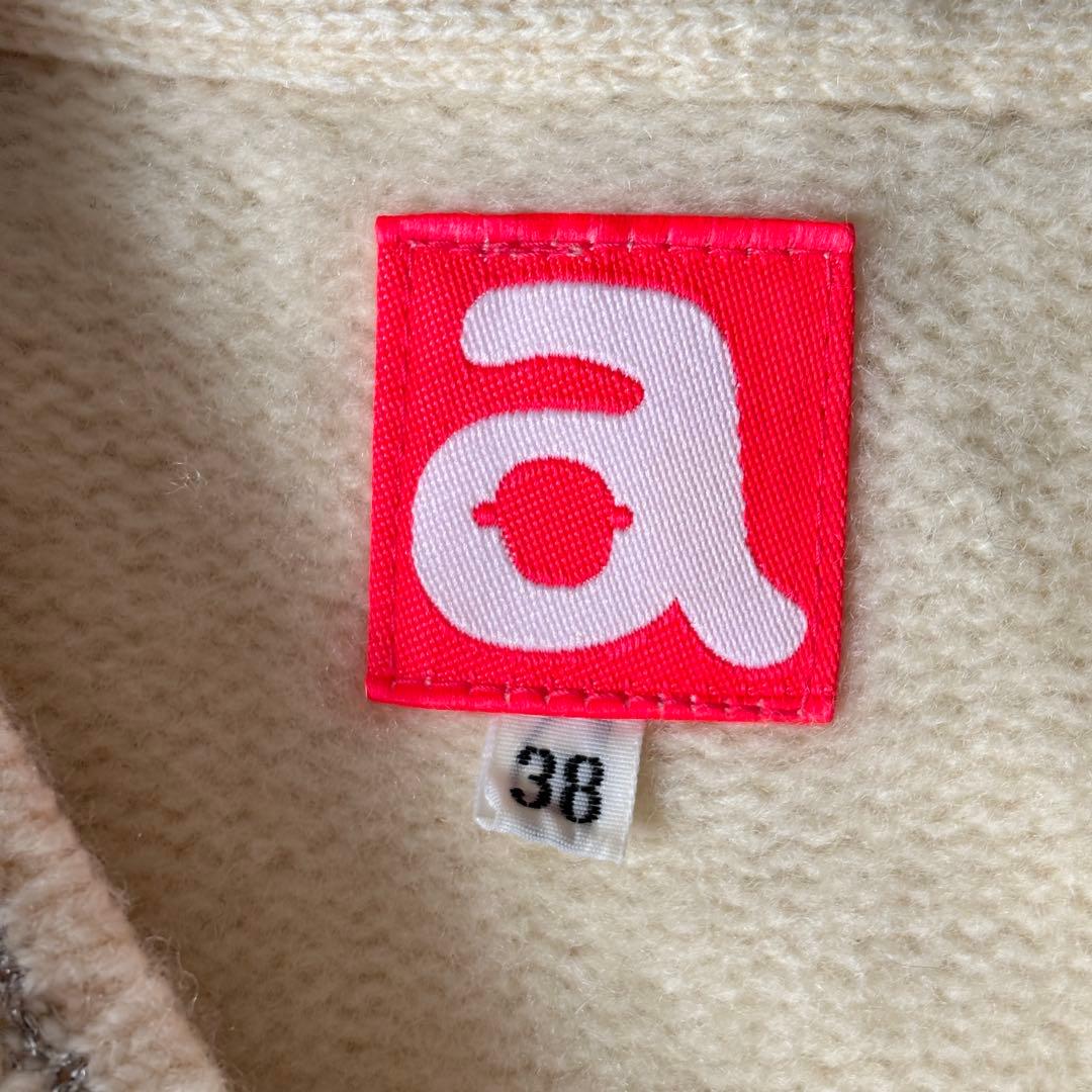 archivio アルチビオ 38 ファー切替ニット ハート