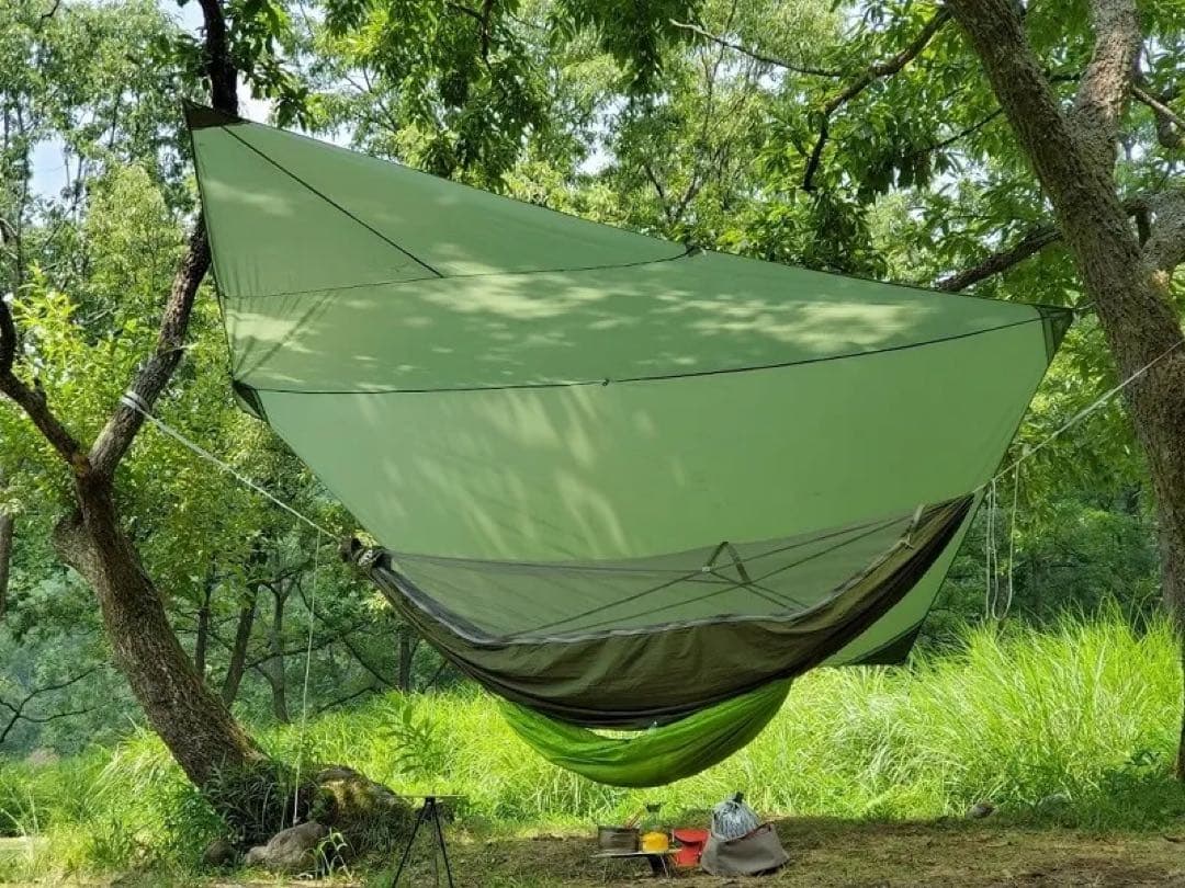 EXPED Hammock Trekking Tarp、enoハンモックセット