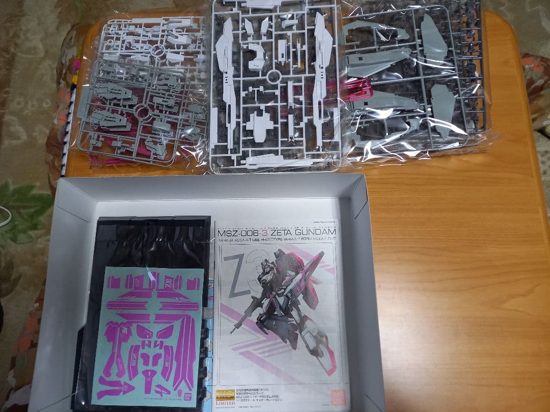 MG MSZ-006-3 ゼータガンダム3号機 ホワイトユニコーン【未使用】