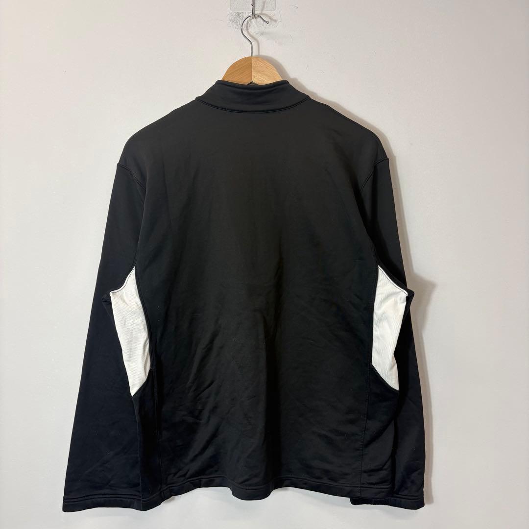 Nike ハーフジップ　トラックジャケット　黒