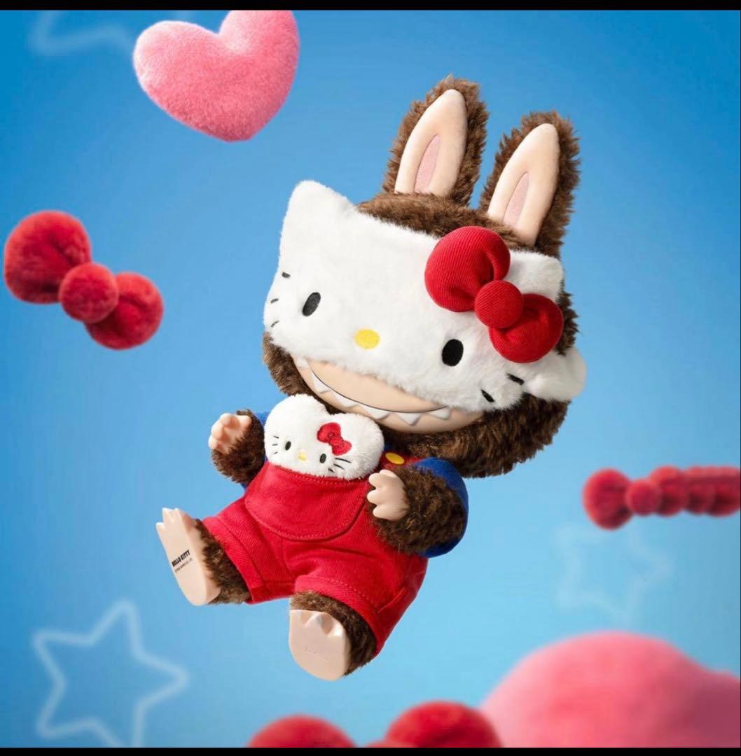 ラブブ THE MONSTERS × HELLO KITTY ぬいぐるみ