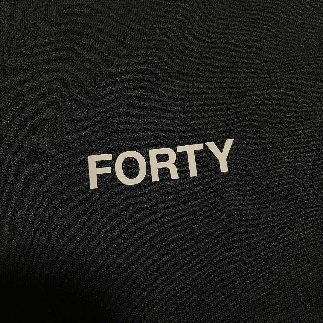 25新作　定価2.7万　TFW49 モックネック　Tシャツ ブラック　XXL