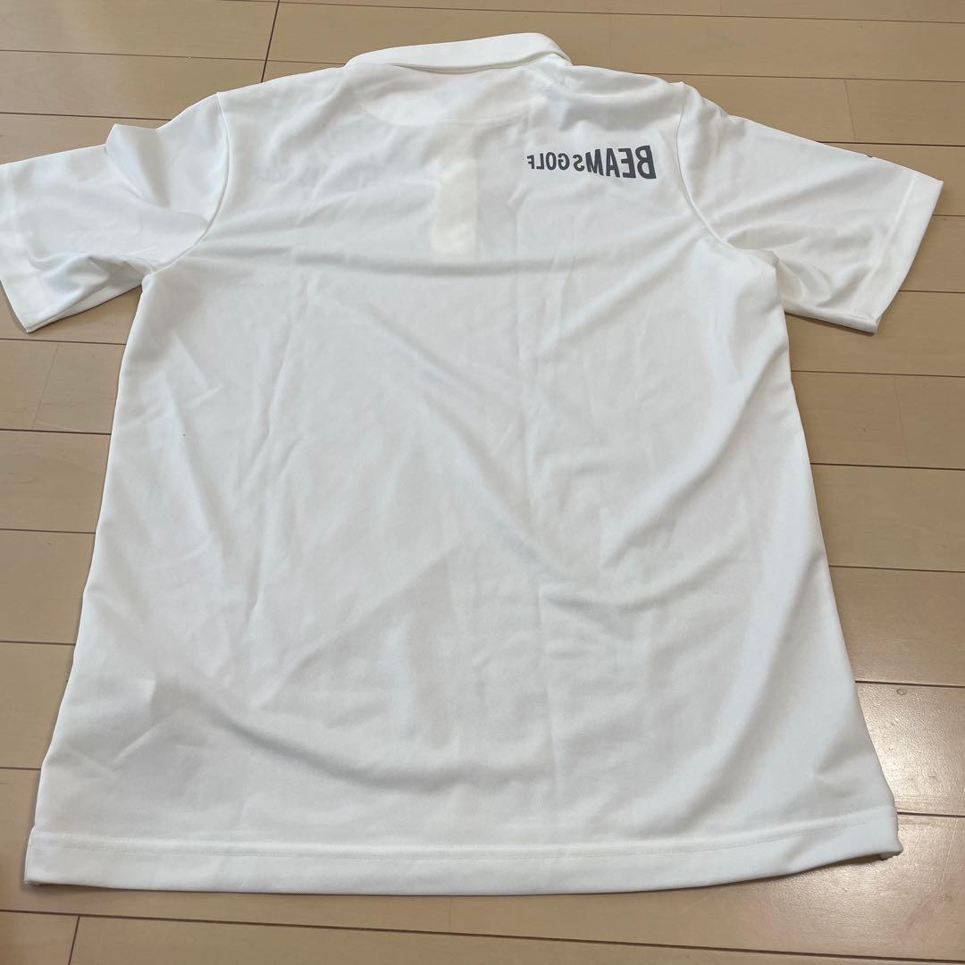 BEAMS GOLF ホワイト ポロシャツ M