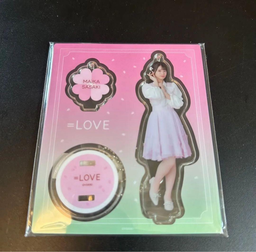 =LOVE 佐々木舞香 桜の咲く音がした さくさく アクリルスタンド イコラブ