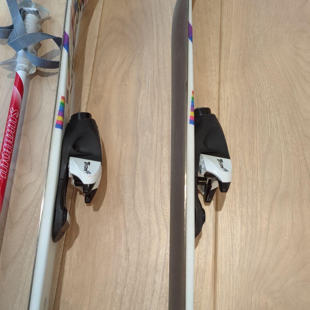 ジュニアスキー板90cm ポール　ストック75cm セットスワローswallow