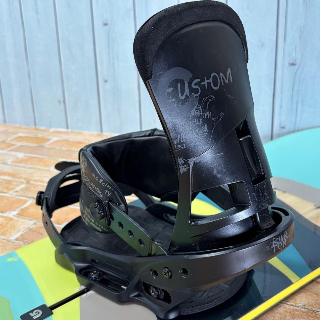 BURTON CUSTOM FLYING-V 154ビンディング セット