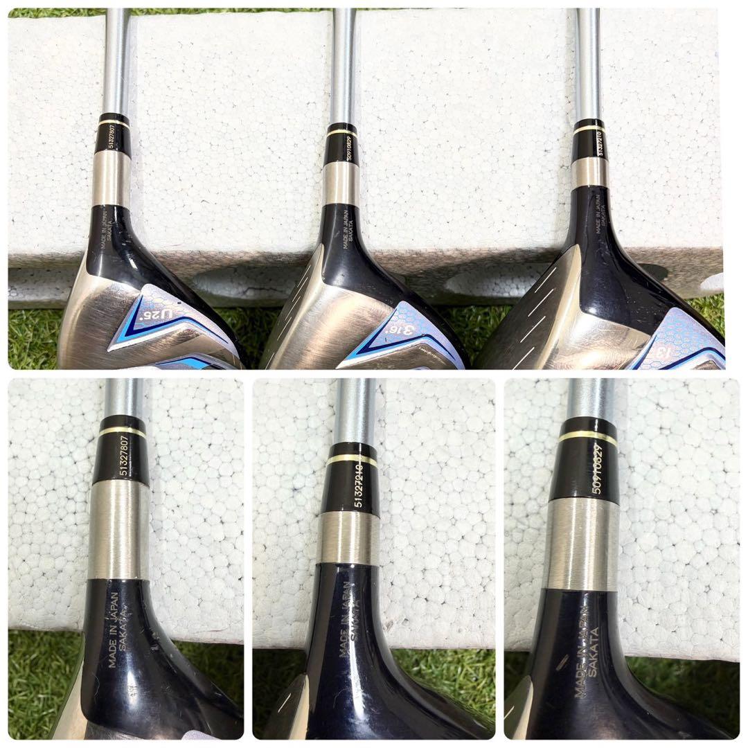 HONMA Be ZEAL 525 ウッド3本セット レディース L 初心者 右