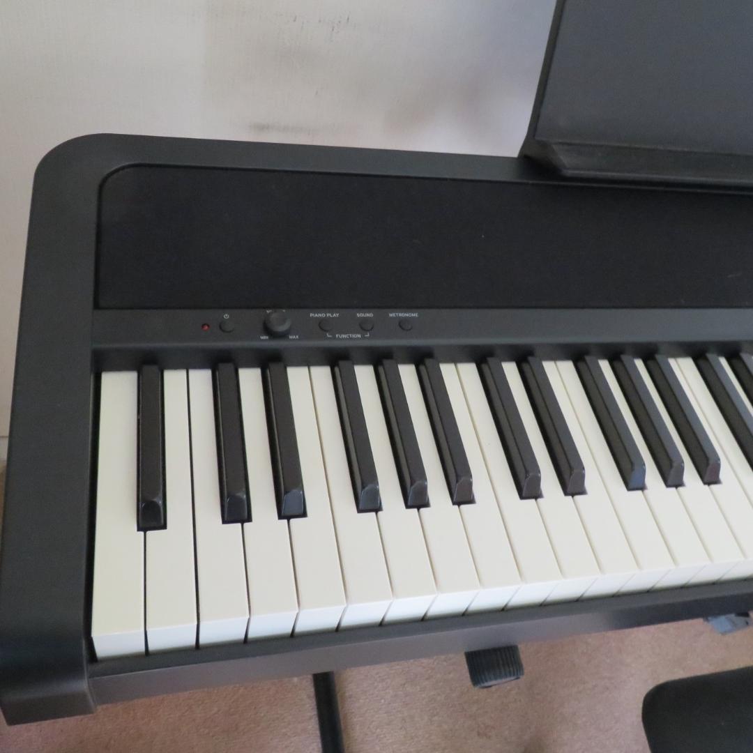 【直接引取】電子ピアノ KORG B2 + スタンド + 椅子 + ヘッドホン他