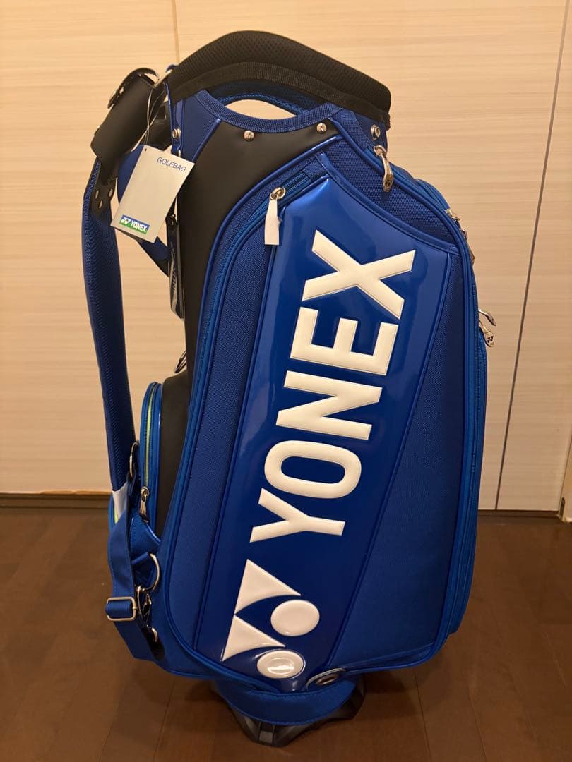 新品タグ付 岩井姉妹 直筆サイン YONEX キャディバッグ