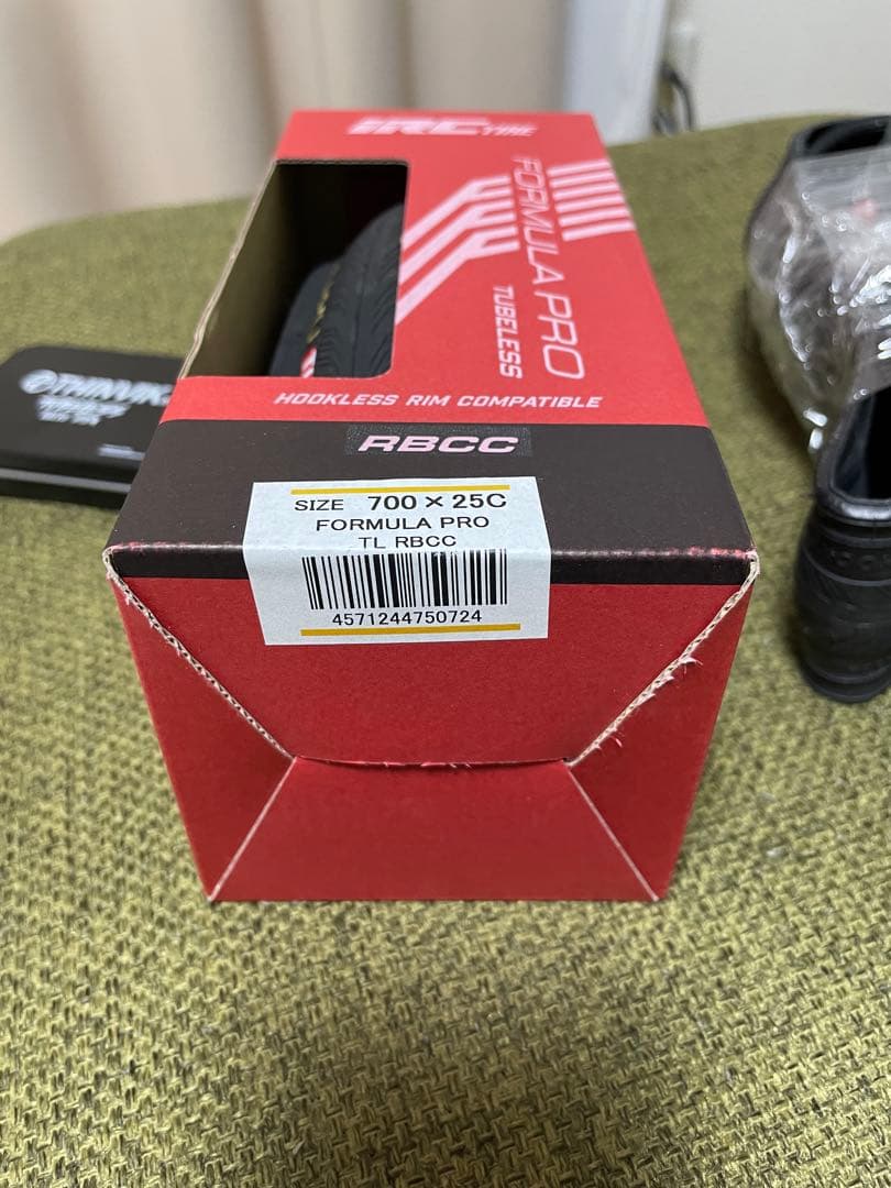 IRC FORMULA PRO TL RBCC 700 x 25C チューブレス