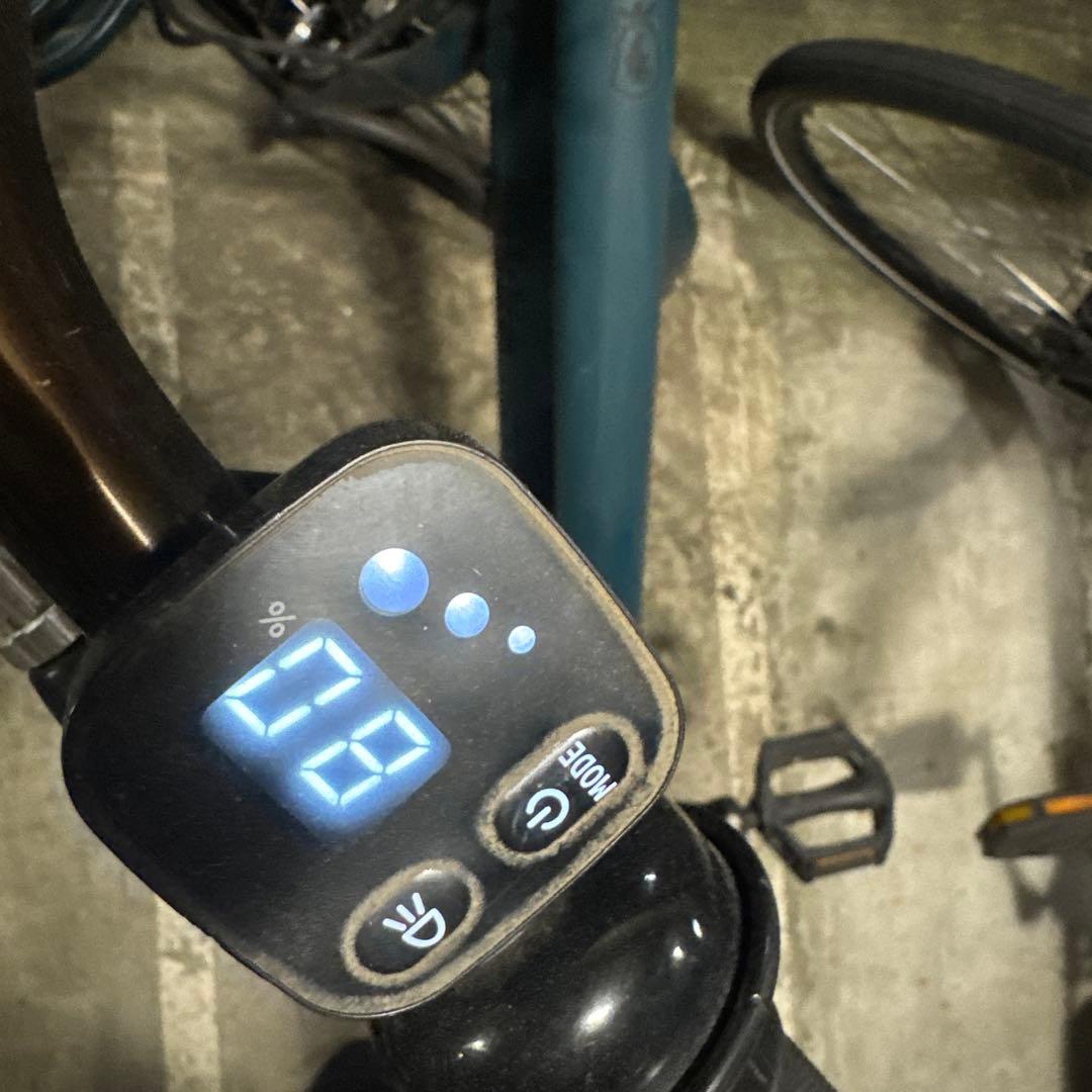 【東京】Bikke 電動アシスト自転車 前バスケット付き