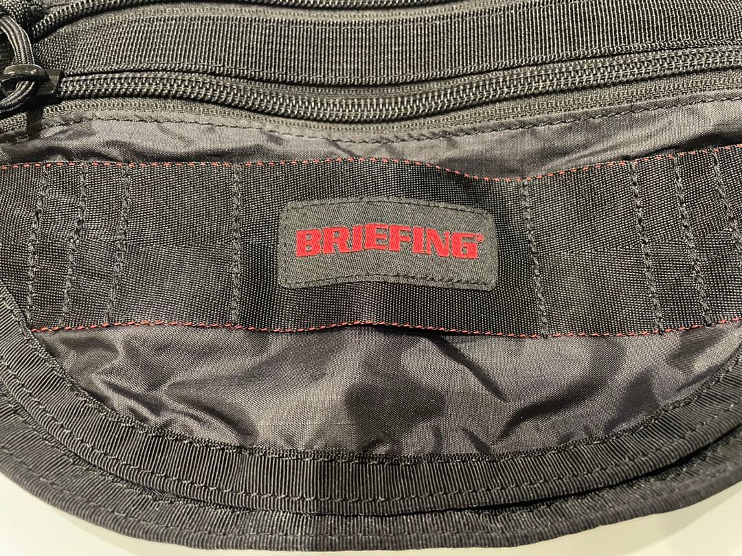 BRIEFING×BEAMS GOLF ラウンド ウェスト ポーチ