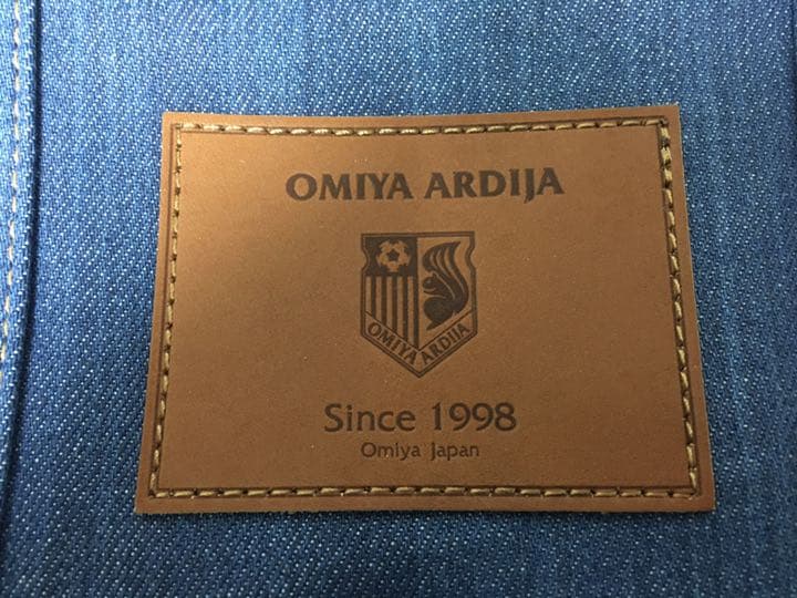 大宮アルディージャ 藍染デニムトートバッグ