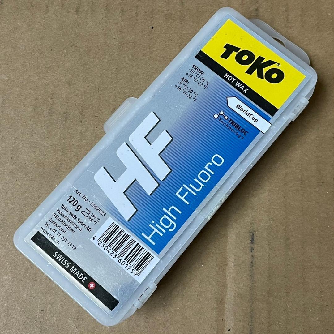 TOKO　HF　BLUE　120g　High Fluoro　大容量　新品　未使用