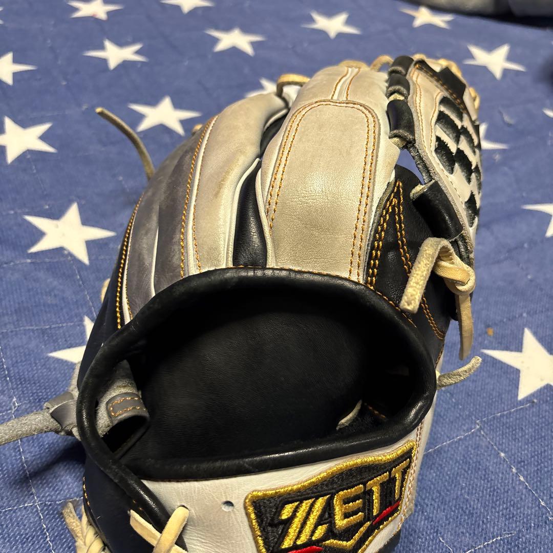 最終値下げ　ZETT プロステイタス　オーダー軟式グラブ　内野用