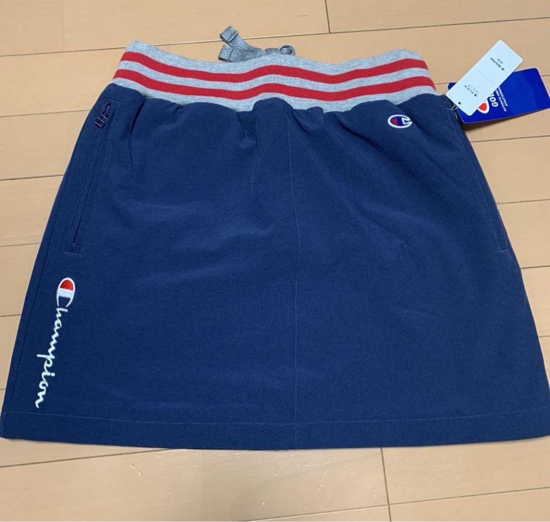 新品M チャンピオンGOLF 上下セット❤️ モックネックシャツ&中綿スカート
