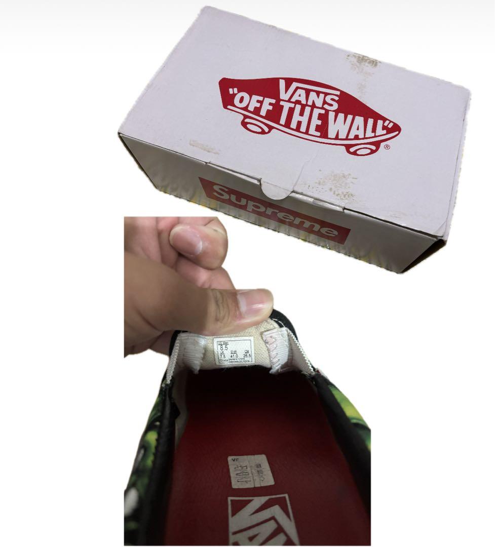 2018ss supreme vans スカル 箱送料かかるんで送んないです