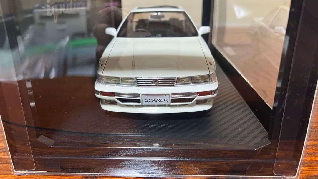 イグニッションモデル 1/18 トヨタソアラ2.0GTツインターボL 白　美品