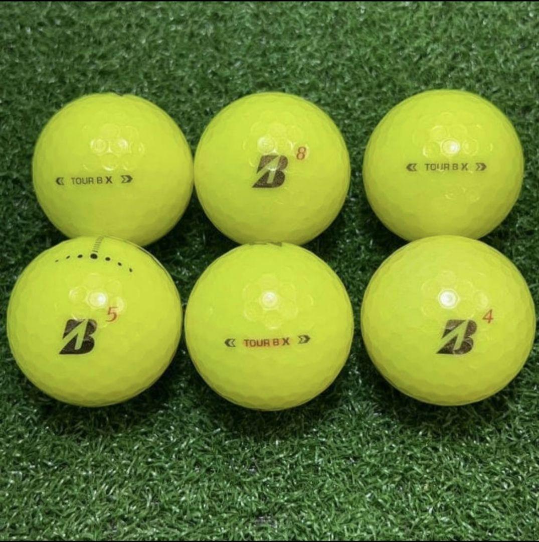 ほぼ新品2024 ブリジストン Tour B X ロストボール 24個