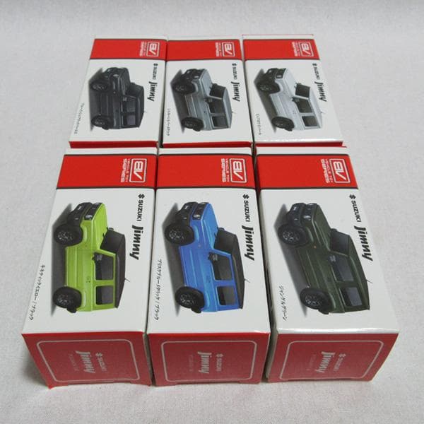 SUZUKIスズキjimnyジムニープルバックカー全６色６種フルコンプ箱付き美品