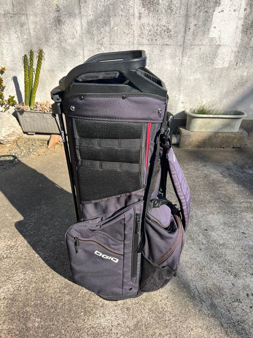タイムセール 2月5日まで Ogio ブラック キャディバッグ　14分割
