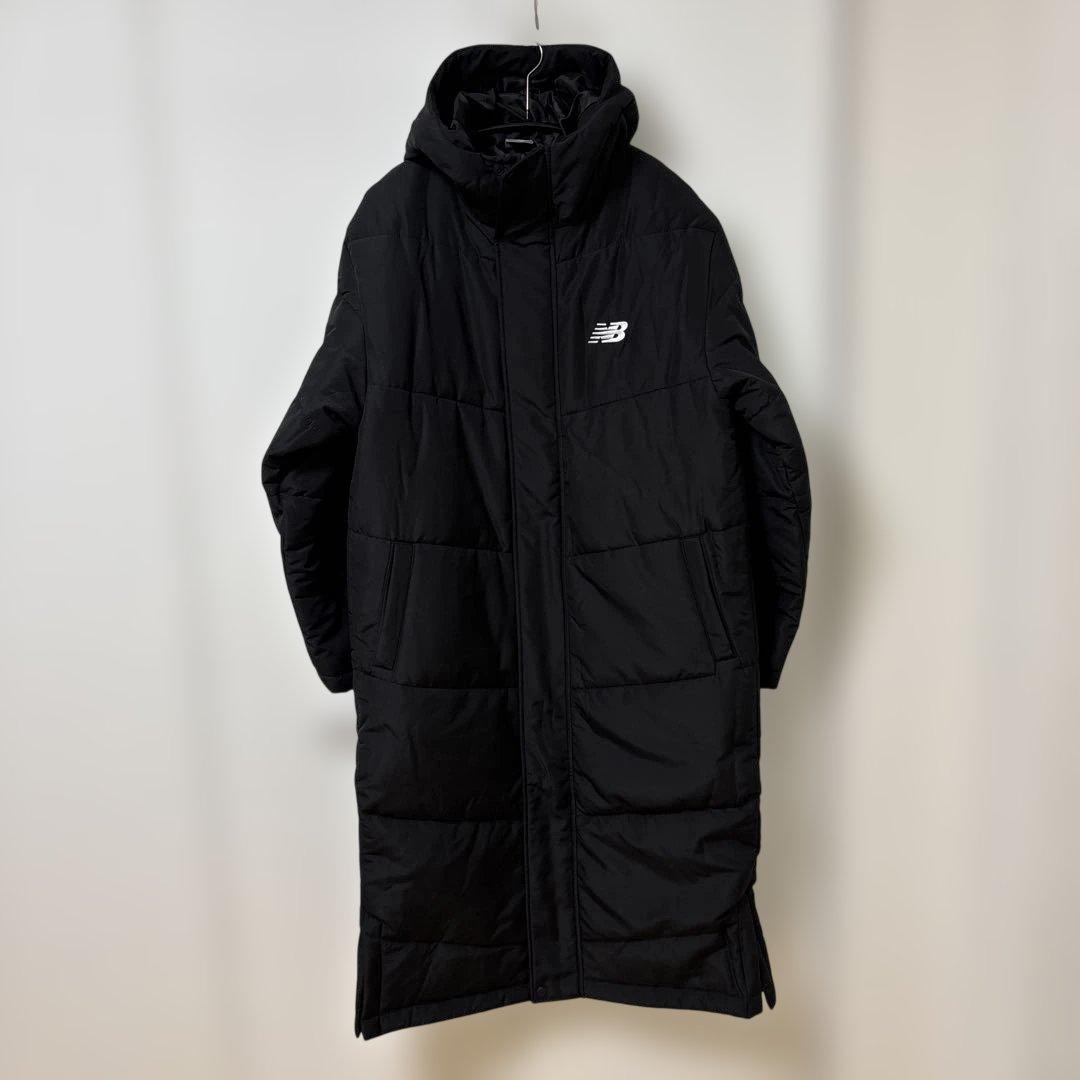 New Balance ベンチコート ブラック