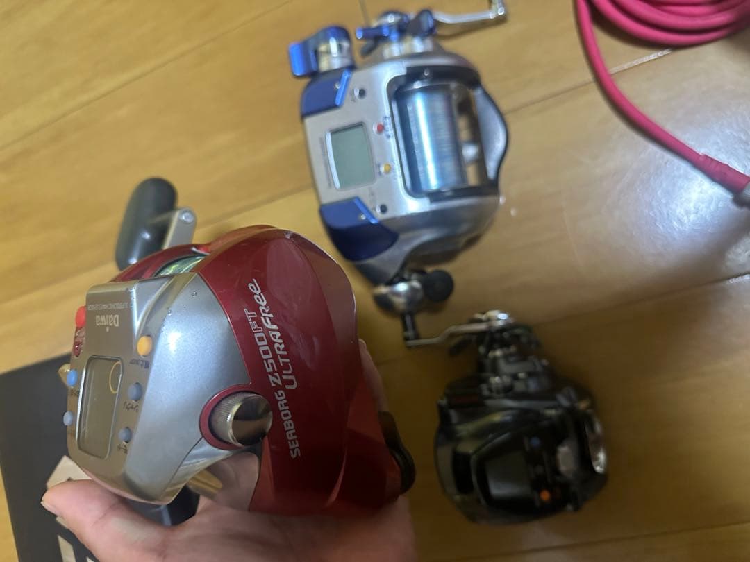 公*o様 SEABORG 300J 電動リール セット