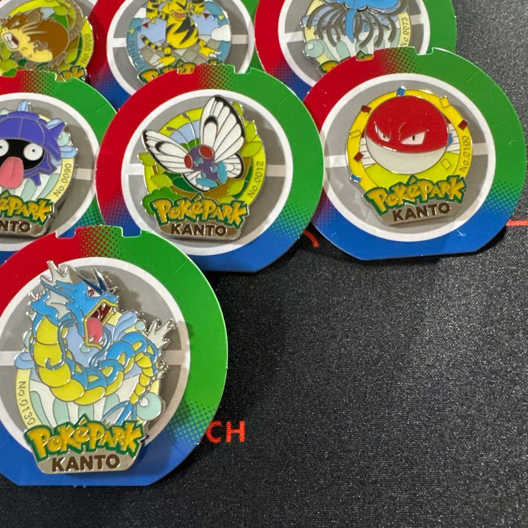 ポケパーク　ピンズ　まとめ売り サンダース　シャワーズ　メタモン　ギャラドス
