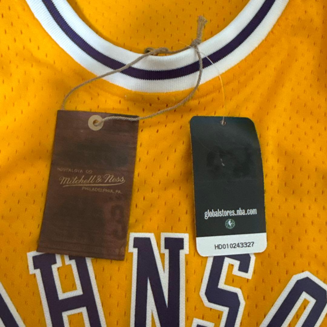 ウェア LAKERS MAGIC JOHNSON SWINGMAN JERSEY L