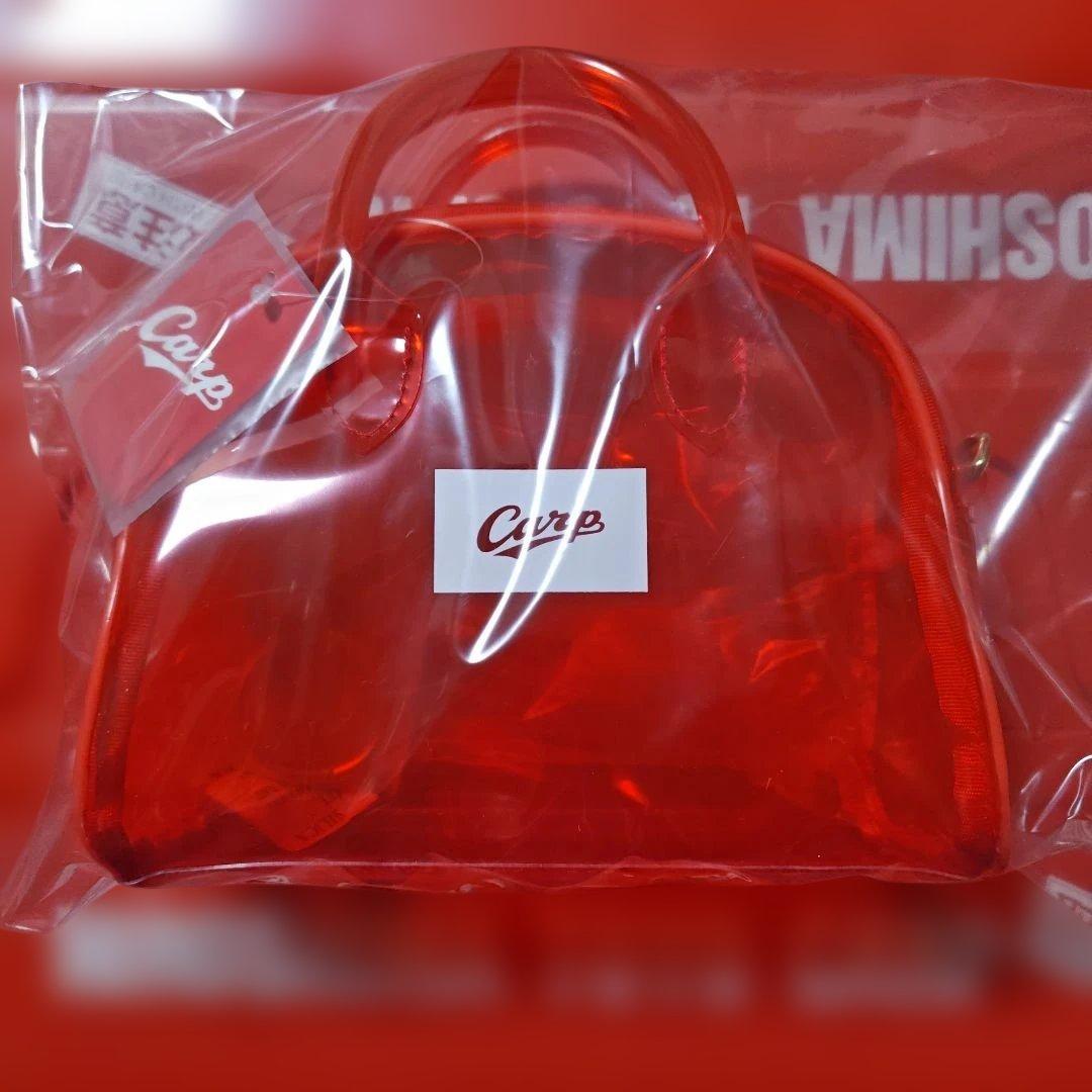 カープクリアミニボストンバッグ！限定完売品！