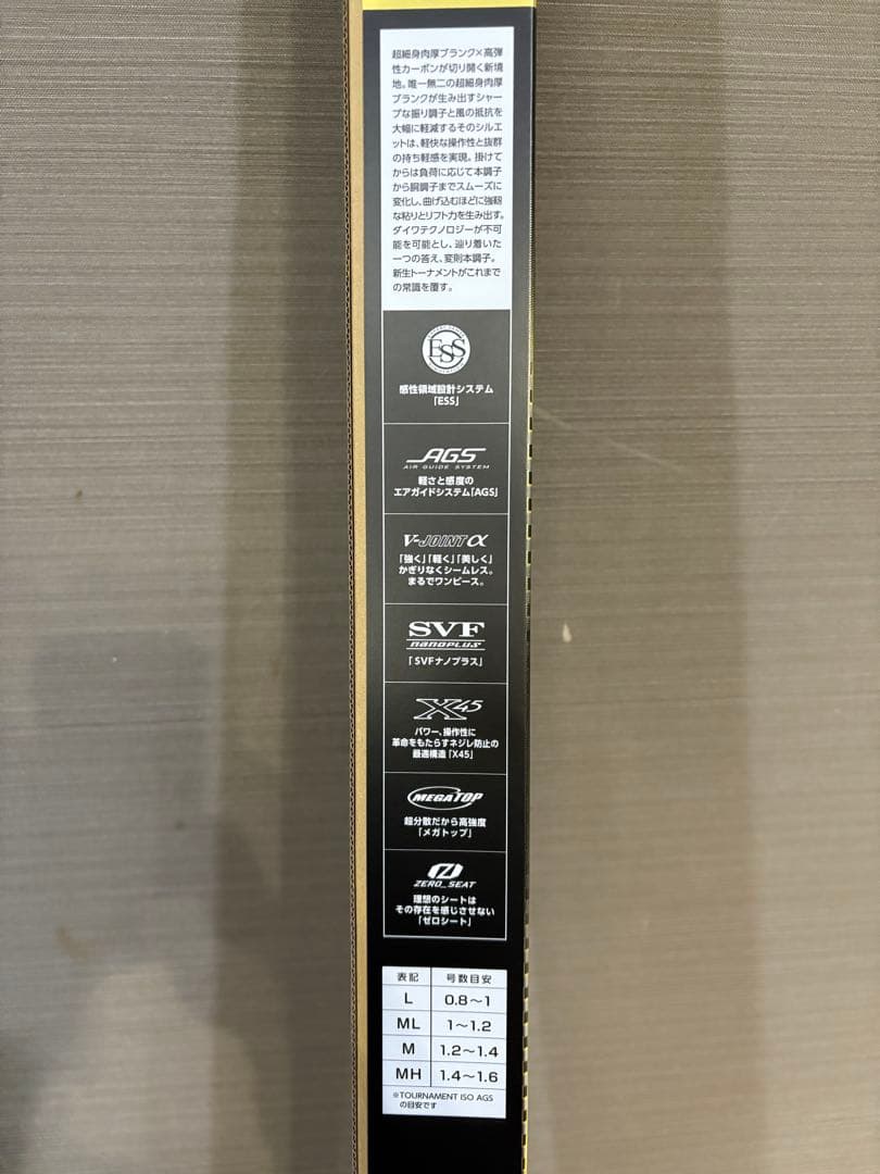 新品未使用 24トーナメント iso ags L-50