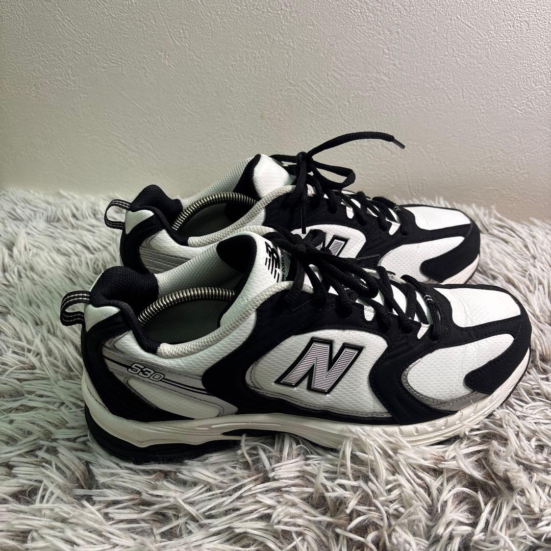 【美品】New Balance ゴルフシューズ 27㎝　ホワイト/ブラック