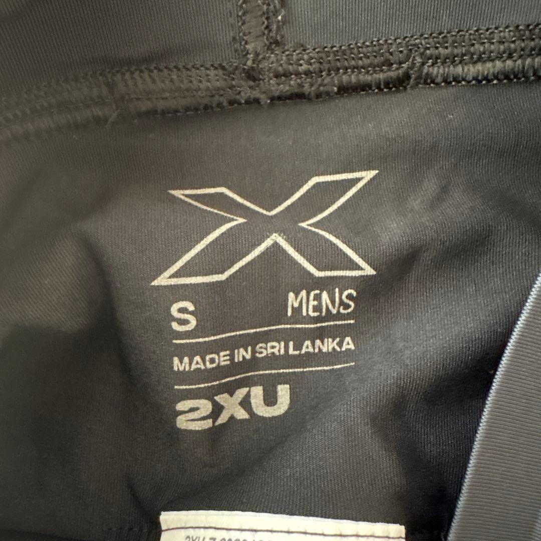 サ*〜様 2XU タイツ 黒 メッシュパネル付き　MCS