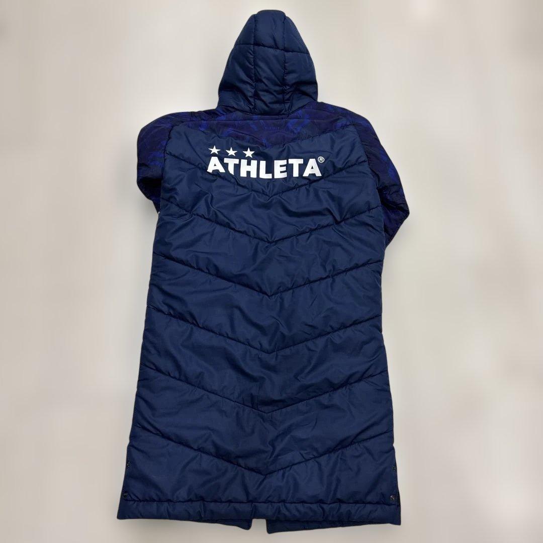 ATHLETA ネイビー ベンチコート 160サイズ